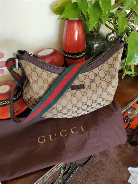 guccy crossbody|gucci crossbody with thick strap.